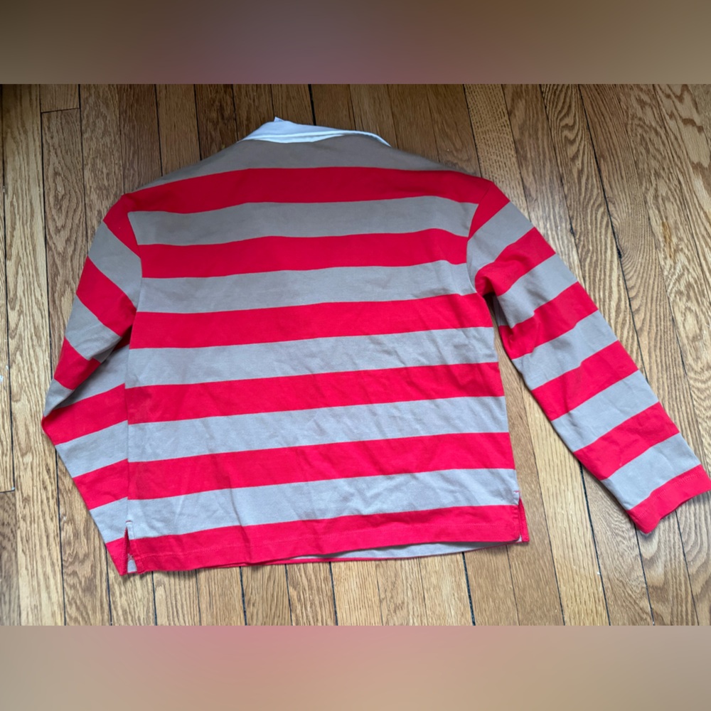 J Crew Striped Rugby Polo - Size Small - NWT - Picture 3 of 4
